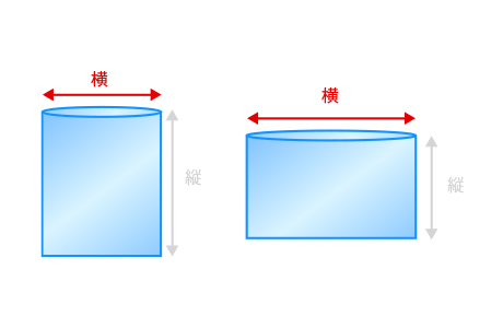 袋のサイズ　横幅（mm）について